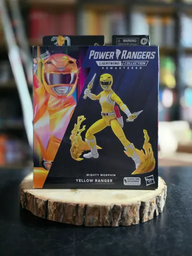 Power Rangers Amarela Lightning collection Hasbro
