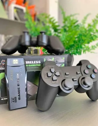 Videogame portátil 20 mil jogos com 2 controles