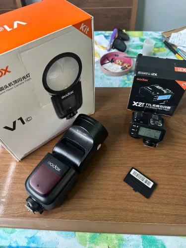 Flash Godox v1 Canon 