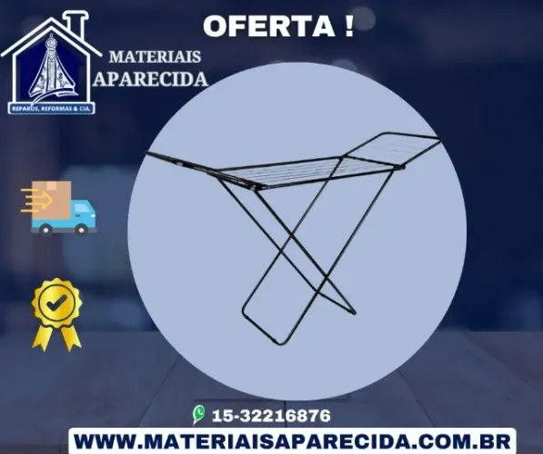 Varal Chao Abas Buenos Aires Preto Maxeb -novo