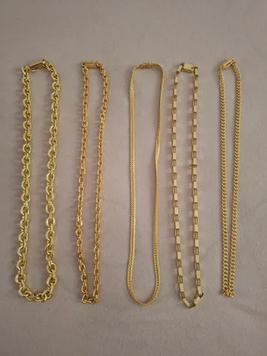 Vendo cordões banhados a ouro ótima qualidade Vila Isabel RJ
