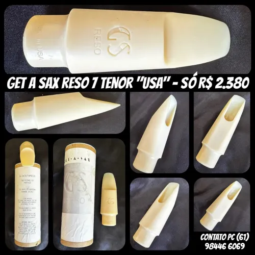 Boquilha para Sax Tenor Get Sax 7 Reso
