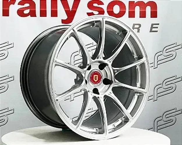 Jogo de Roda Gisa Ya3762 DRAG10 Prata 5x114 - 18x10,5 Offset 22