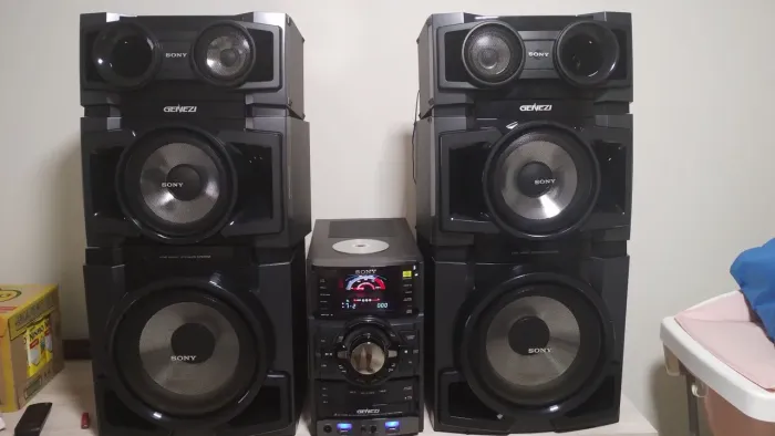 Som mini system Sony Genezi