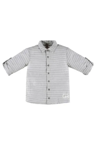 Camisa Manga Longa Infantil (Cinza) Up Baby tamanho 3