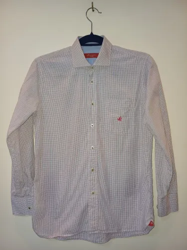 Camisa Xadrez Infantil Brooksfield semi-nova