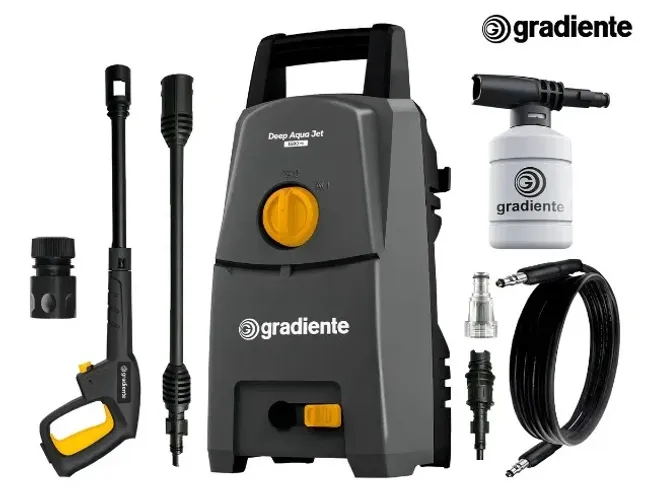 Lavadora De Alta Pressão Gradiente Compacta 1500psi 1400w Potente Lacrada Garantia 220V