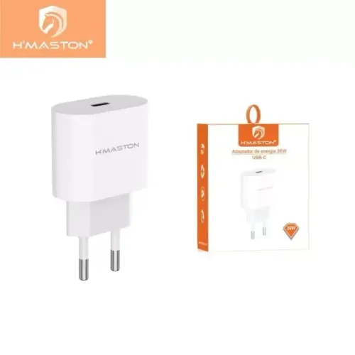 H'maston CB-16 Carregador Tipo-C de Carregamento Turbo 30w Fonte 3A Torre Carregar Celular