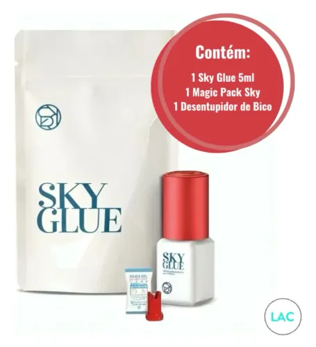 Cola para cílios fio a fio Sky Glue