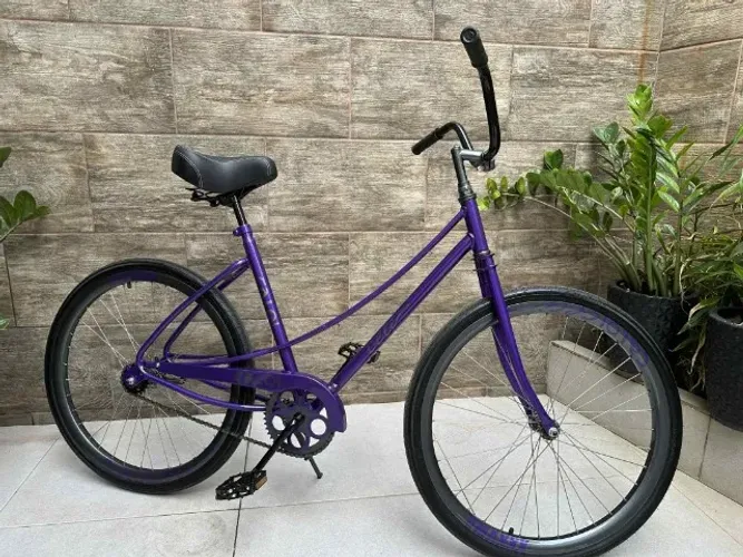 Bicicleta Caloi Ceci 26 Roxa Original, Bike Pesonalizada