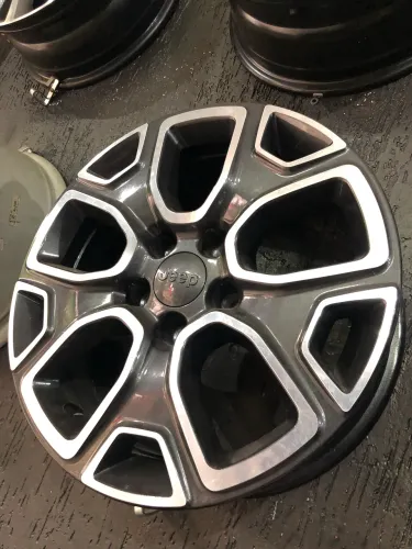 Rodas aro 16 Jeep renagade compass toro diamantadas 5x110 saúde 