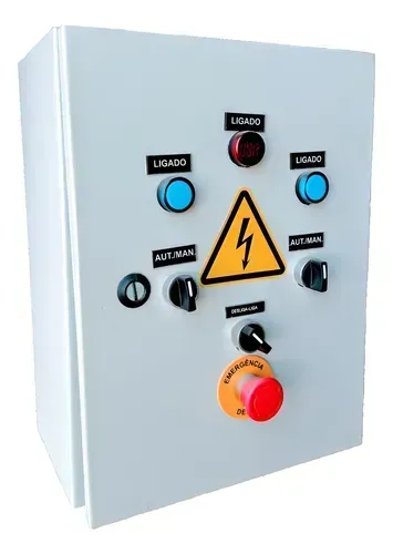 Painel Elétrico Bomba De Incêndio 25 Cv e Jockey 3 Cv 220v