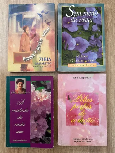 Livros Zibia Gasparetto- 7 títulos