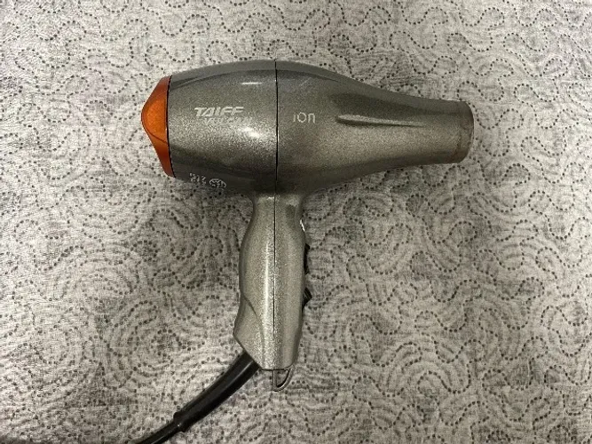 Secador De Cabelo Taiff Vulcan 2400w Profissional Cor Cinza/laranja 127v