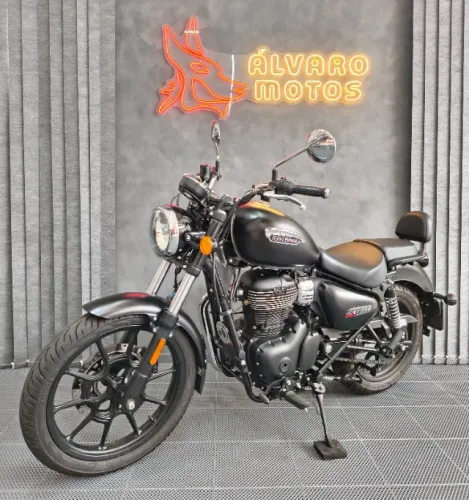 Royal Enfield Meteor Stellar Abs 2025 baixo km igual zero garantia Alvaro Motos