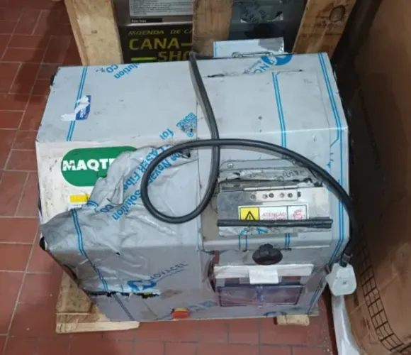 MOENDA DE CANA MAQTRON CABA SHOP 200 - ROLOS INOX -ELETRICA-220V