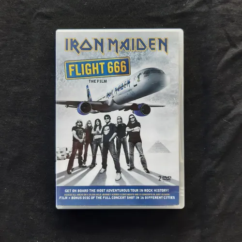 DVD Iron Maiden - Flight 666 - 2 Discos