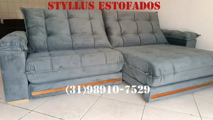 Sofá  retrátil FOFÃO 2,50 - Novo