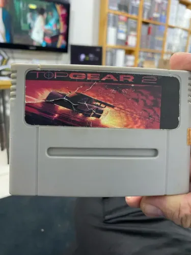 Cartucho Top Gear 2 - Super Nintendo