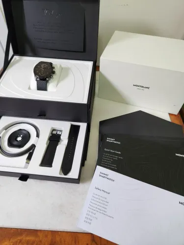 Montblanc Summit 3 perfeito estado (caixa, pulseira extra)