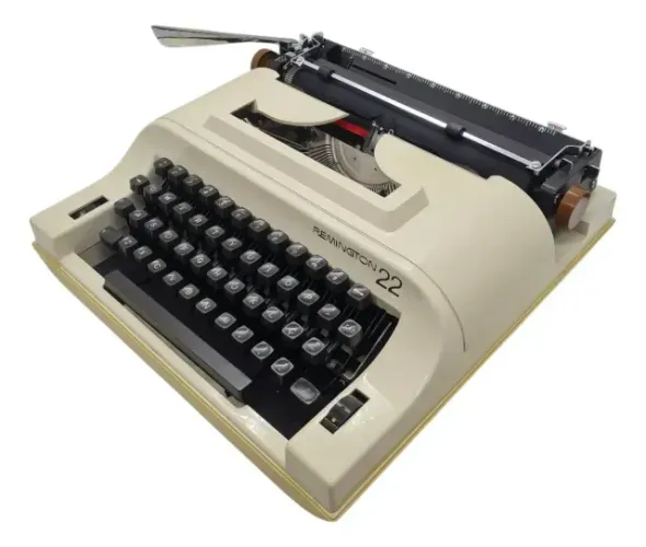 Maquina escrever Remington Portátil Antiga