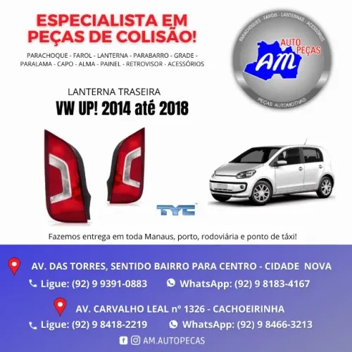 LANTERNA UP 2014 A 2018