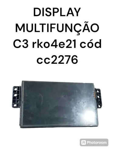 Display Multifunção Citroen C3 2015 2020 Cód Cc2276