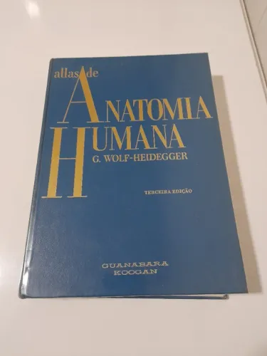 livro: atlas anatomia humana - g.wolf- heidegger