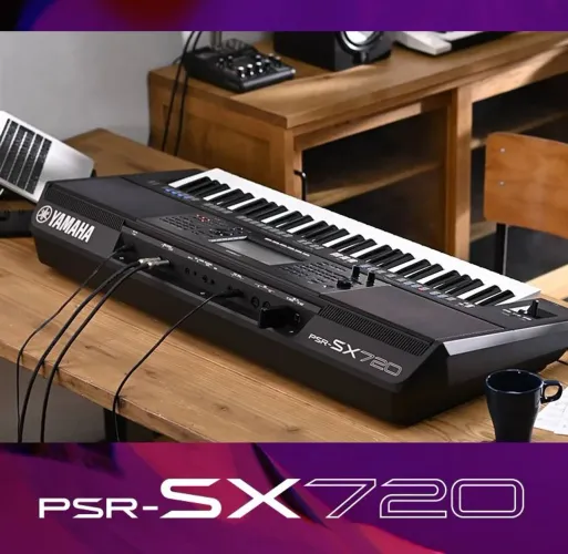 Teclado Yamaha PSR-SX 720 ÚLTIMAS UNIDADES DISPONÍVEIS