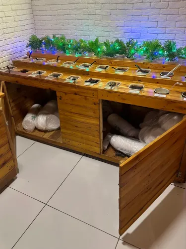 Balcão guleoseimas para açaí 