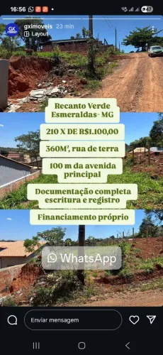 Oportunidade!  Lotes Sem Entrada. 