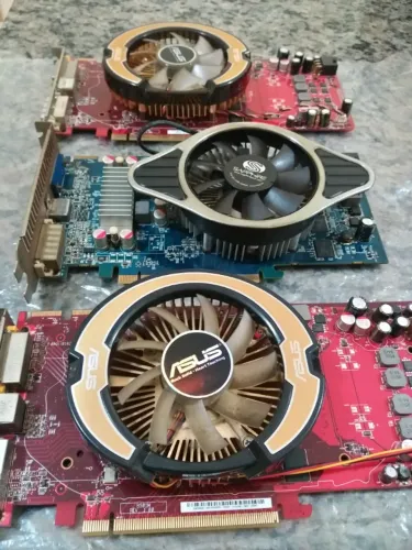 Placa De Video Asus Ati Radeon 4850 1Gb Gddr3 256bits