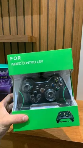 Controle Xbox 360 Com Fio Pc Gamer Joystick