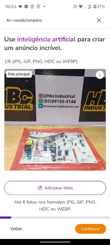 Placa Evaporador Ar Springer Midea