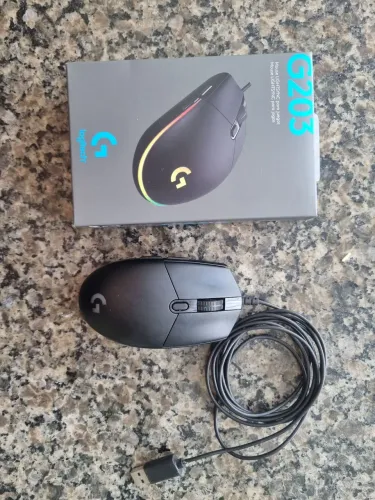 Mouse Gamer G203 Logitech - Defeito