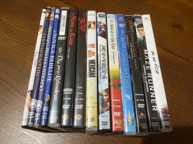 Coleção de DVDs