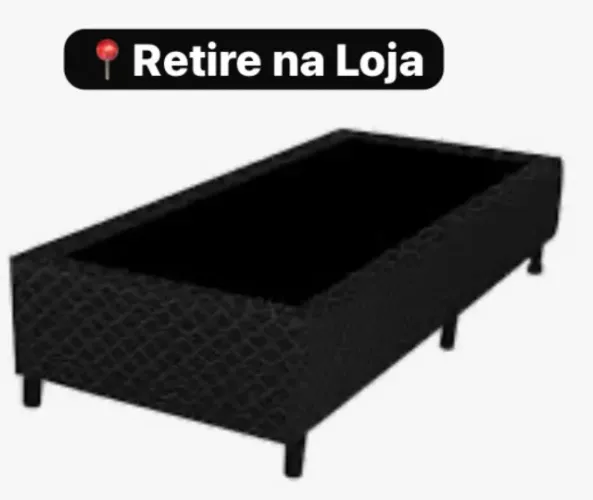 Cama box suporte solteiro 