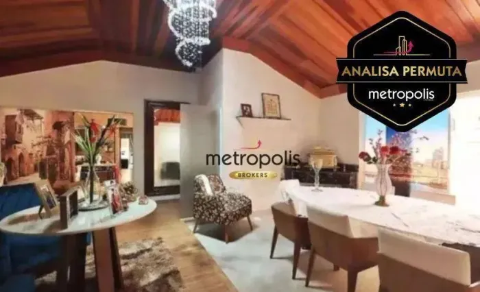 Casa com 3 dormitórios à venda, 225 m² por R$ 1.390.000,00 - Santa Teresinha - Santo André