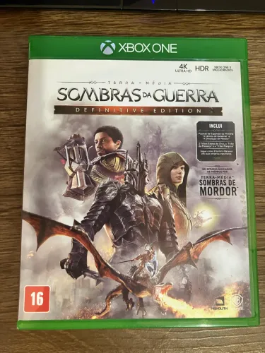 Jogo Sombras da Guerra - Xbox One (novo)