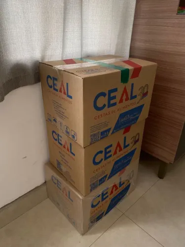 Cestas básicas de alimentos e de limpeza 