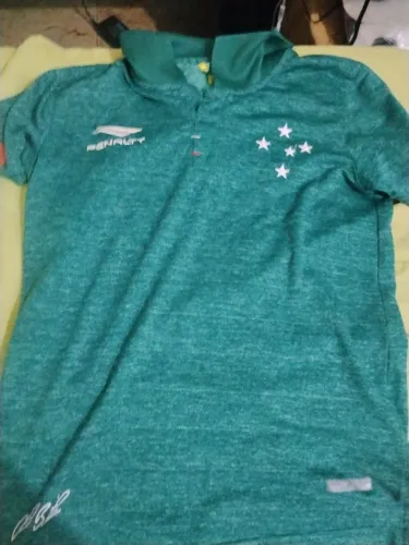 Camisa 3 goleiro cruzeiro 2015 tamanho 12 anos