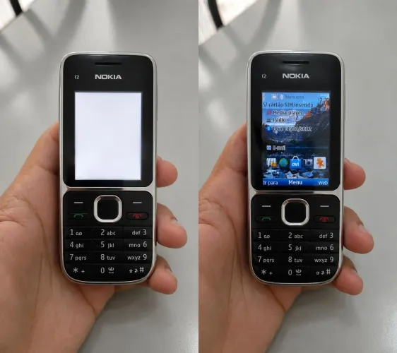 Celular Nokia C2-01 com câmera 