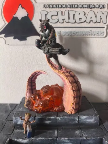 Iron Studios 1/10 Rocket Raccoon Guardioes da galaxy 2 LOOSE