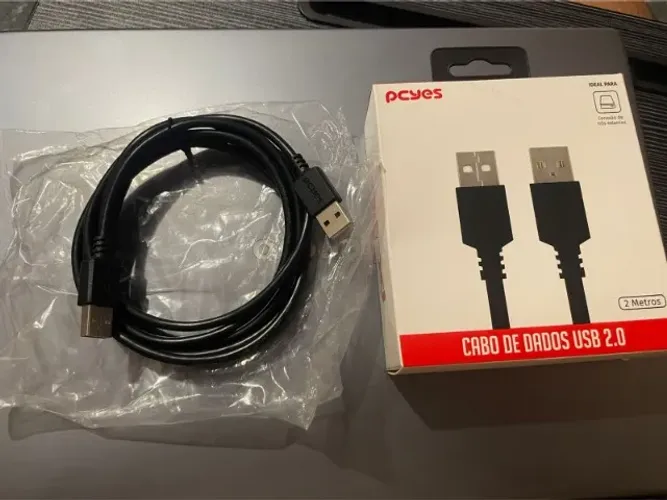 Cabo De Dados Usb A 2.0 Macho 2m
