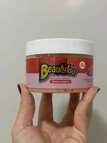 creme esfoliante corporal - chiclete morango