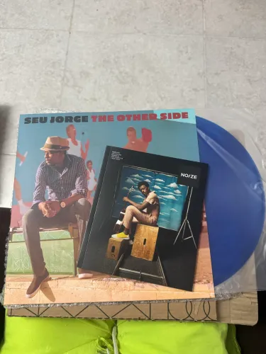 LP Vinil Seu Jorge - The Other Side (Noize #109) - Impecável / Nunca Tocado + Revista