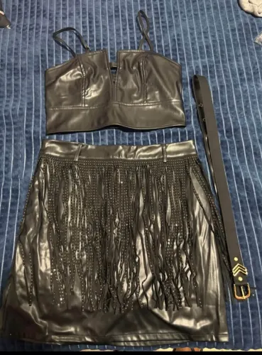 Vendo conjunto de couro.