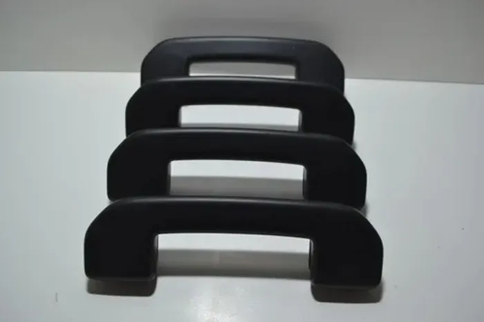 Kit 3 Puxador Alça Teto Pqp Peugeot 2008 2026 Original Preto Preto