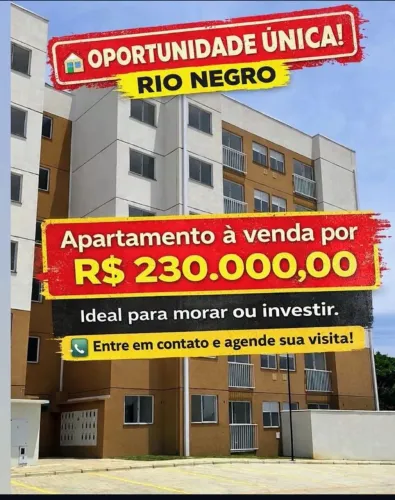 Apartamento com 2 quartos a venda em Rio Negro-PR