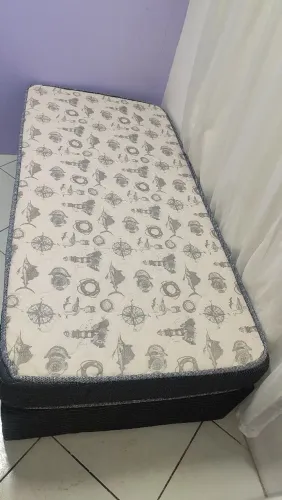 Cama box solteiro 